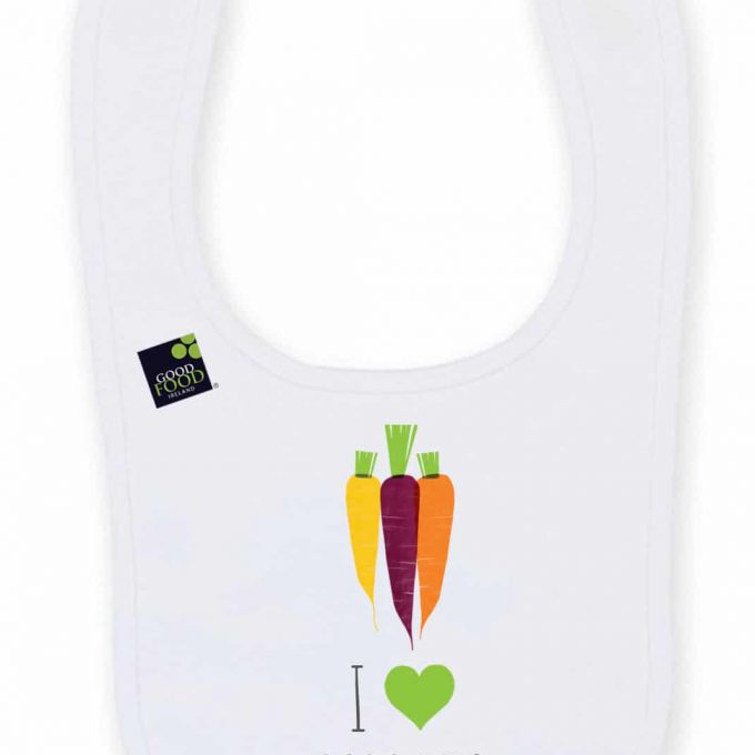I Love Carrots Bunny & Bib Set