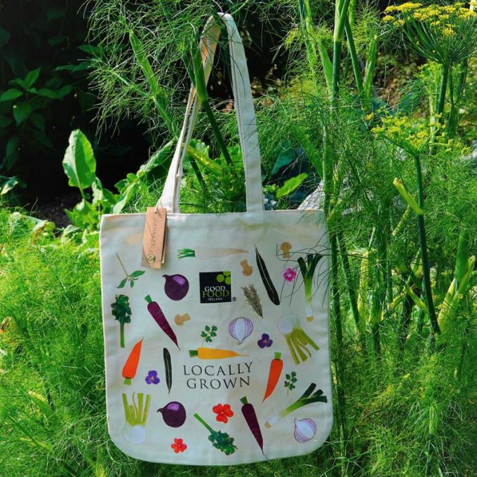 Locally Grown Organic Spring Tote