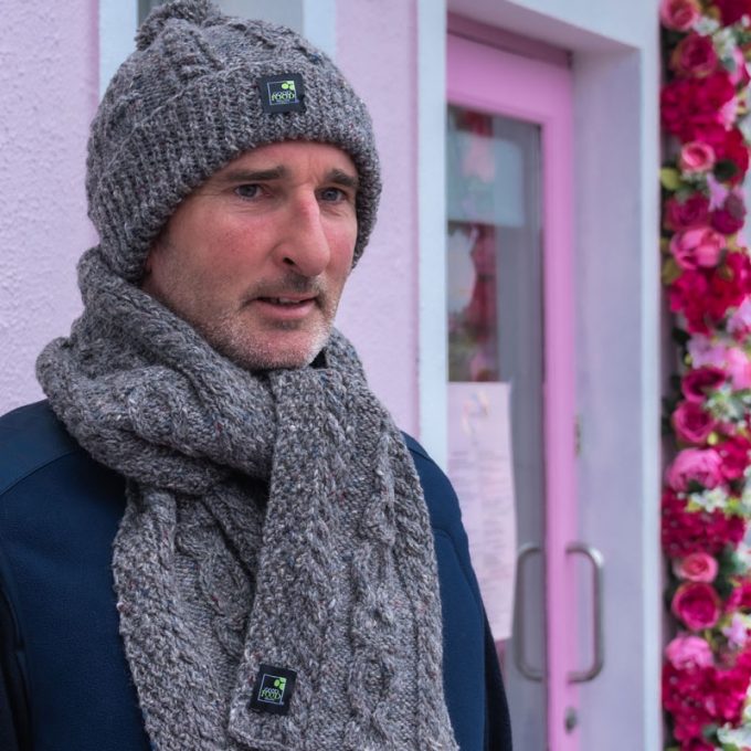 Exclusive Aran Wool Scarf