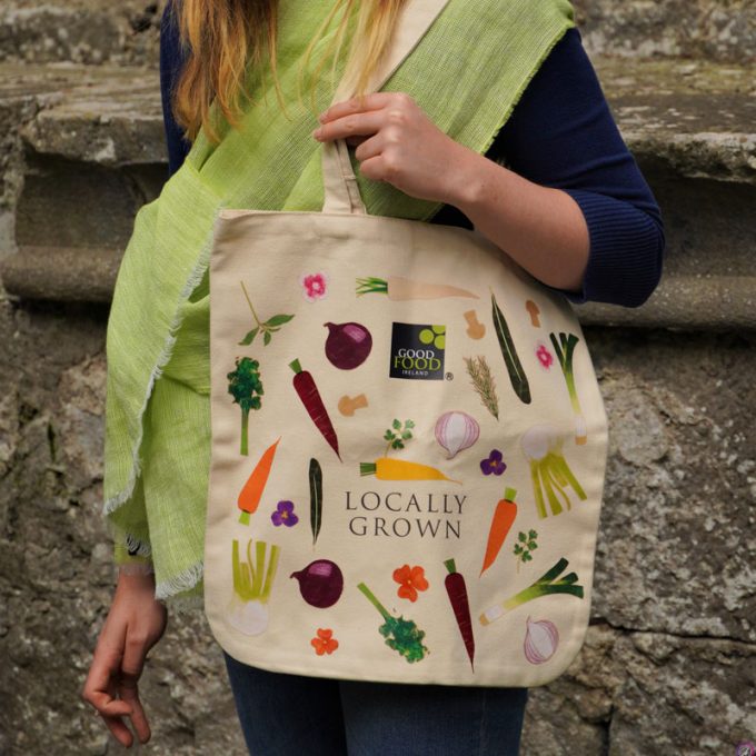 Locally Grown Organic Spring Tote
