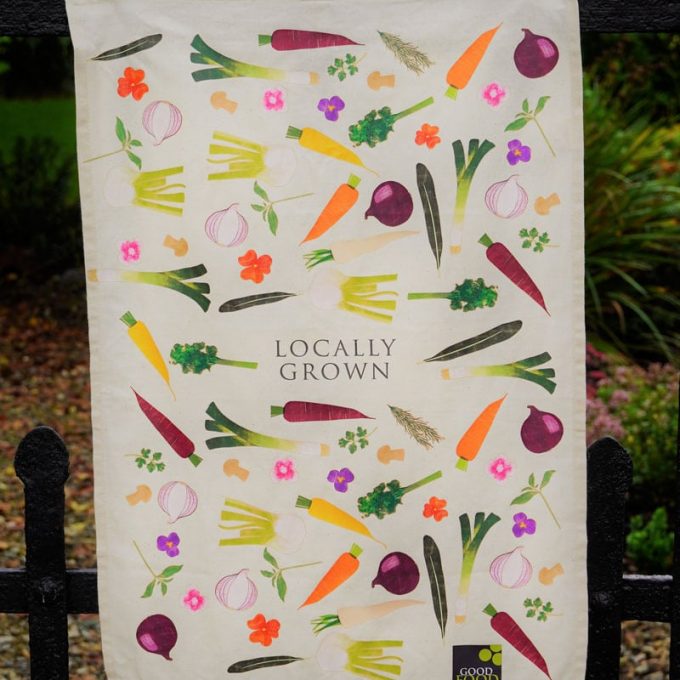 Locally Grown Tea Towel