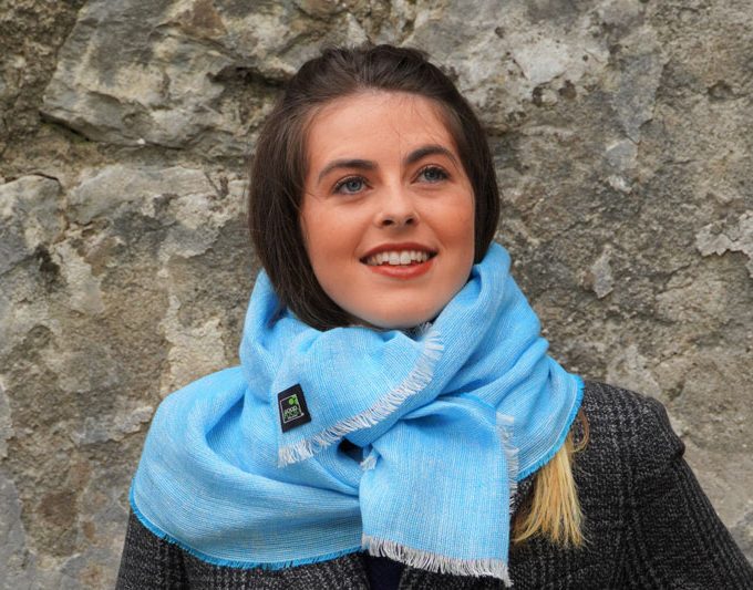 100% Irish Linen Scarf