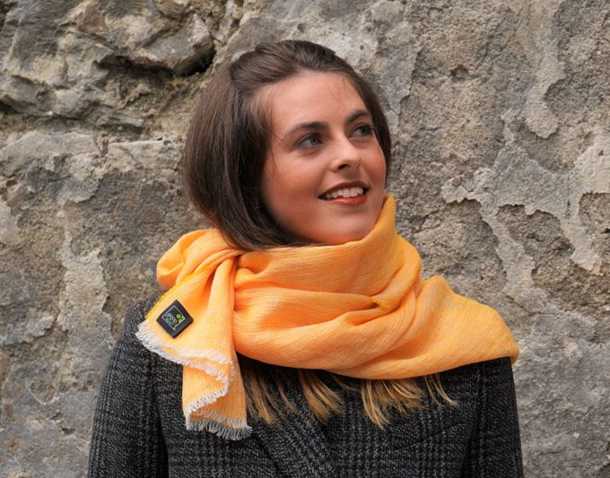 100% Irish Linen Scarf