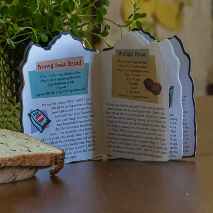 Irish Bread Recipes Magnetic Book