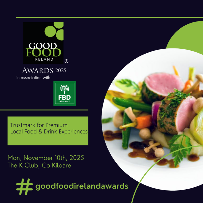 Good Food Ireland® Awards 2025 In Association with FBD Insurance TICKETS